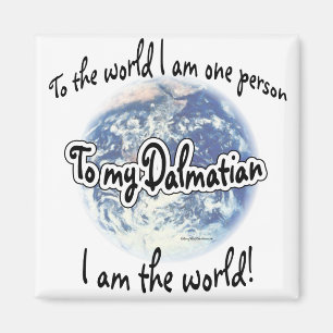 Dalmatian World 2 Magnet