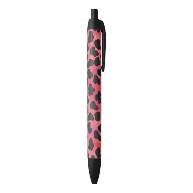 DalmatiDalmatian Black and Red Print Black Ink Pen (Bottom (Vertical))