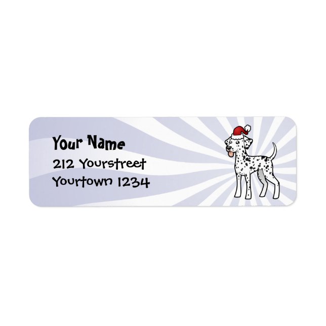 Dalmatie de Noël (Devant)