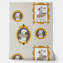 Dalmatie Portrait Vintage Papier peint