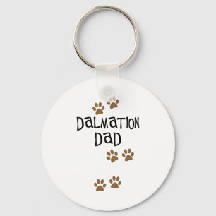 Dalmation Dad Keychain