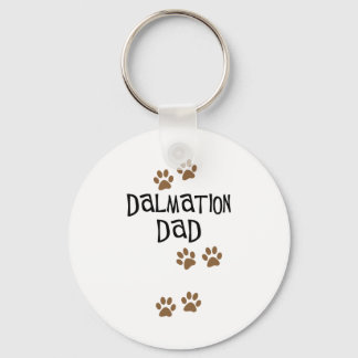 Dalmation Dad Keychain