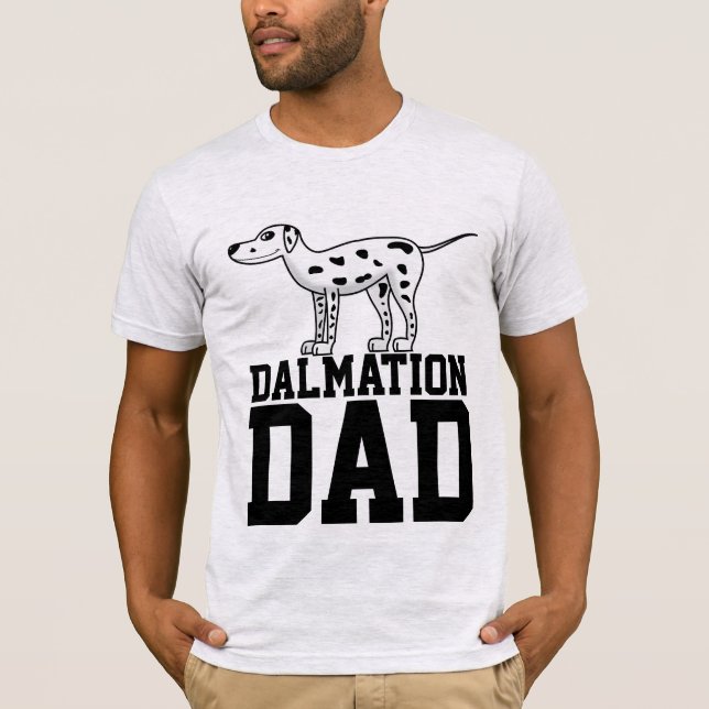 DALMATION DOG DAD T-Shirts (Front)