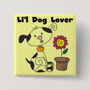 Dalmation Dog Lover Tshirts and Gifts 2 Inch Square Button