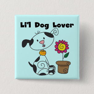 Dalmation Dog Lover Tshirts and Gifts 2 Inch Square Button