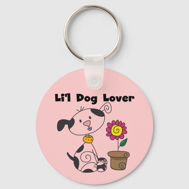 Dalmation Dog Lover Tshirts and Gifts Keychain (Front)