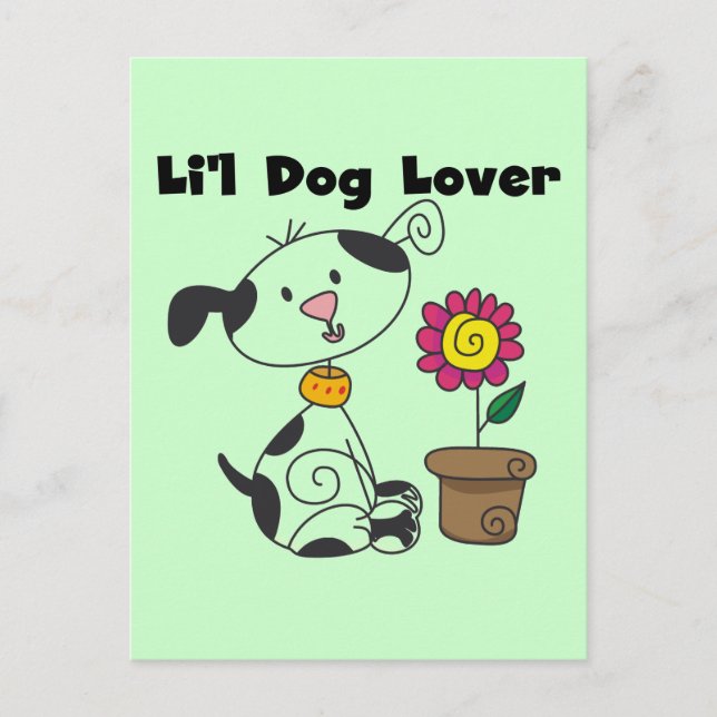 Dalmation Dog Lover Tshirts and Gifts Postcard (Front)