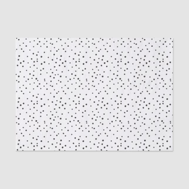 DALMATION IMPERFECT SPOTS cute fun modern minimal Tissue Paper (Front)