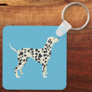 Dalmation Keychain