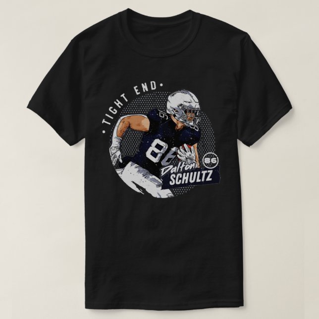 Dalton Schultz Dallas Dots TShirt (Design Front)