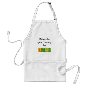Dalvin periodic table name apron