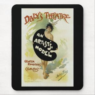 Daly's Theatre ~ An Artist's Model Mouse Pad
