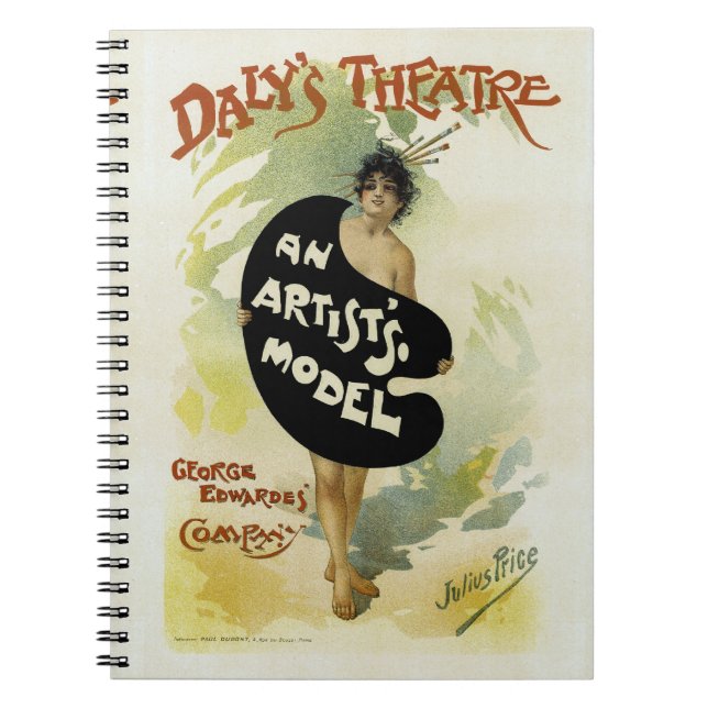 Daly's Theatre Notebook (Front)