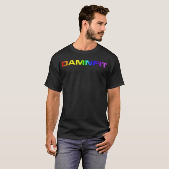 DAM+N Pride Dark Tee (Front Full)