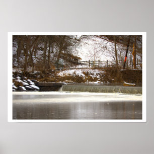 Dam Waterfall Photo Poster