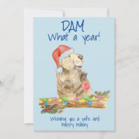 Dam What a Year Beaver 2020 Christmas