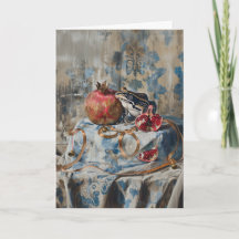 Damas - Carte de voeux pliée