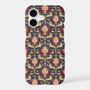 Damas floral Art nouveau doré