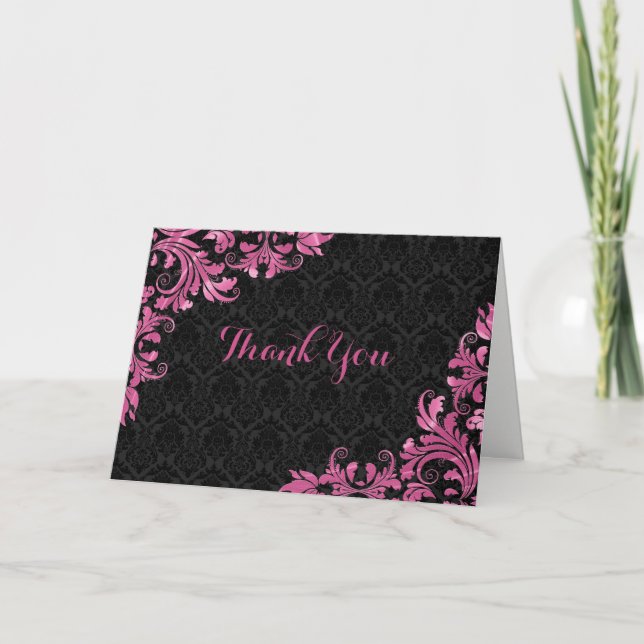 Damas Noires Et Fils Roses - Merci (Devant)