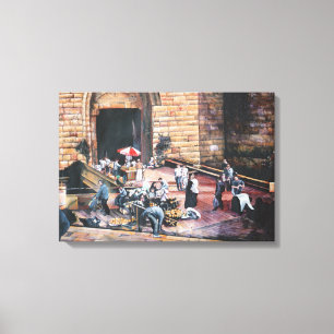 Damascus Golden Gate, Old Jerusalem Canvas Print