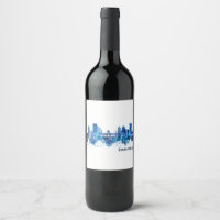 Damascus Syria Skyline Blue