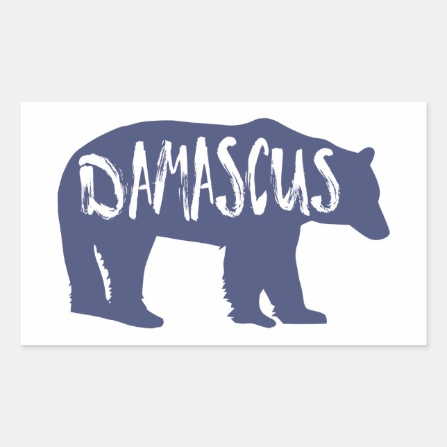 Damascus Virginia Bear Sticker (Front)