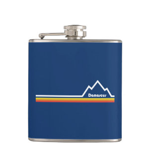 Damascus, Virginia Hip Flask