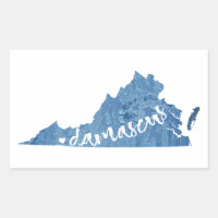 Damascus, Virginia Wood Grain