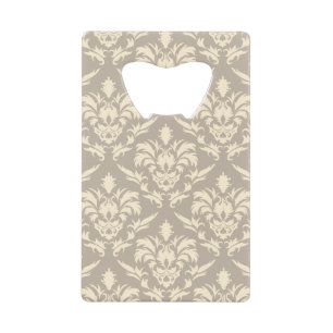Damask 2 credit card bottle opener