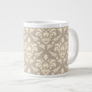 Damask 2 large coffee mug