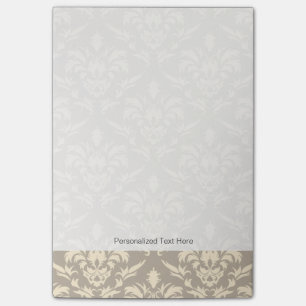 Damask 2 post-it notes