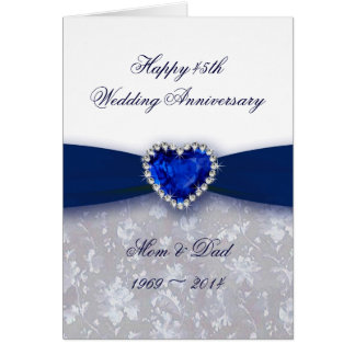 45th  Anniversary  Cards Photocards Invitations More