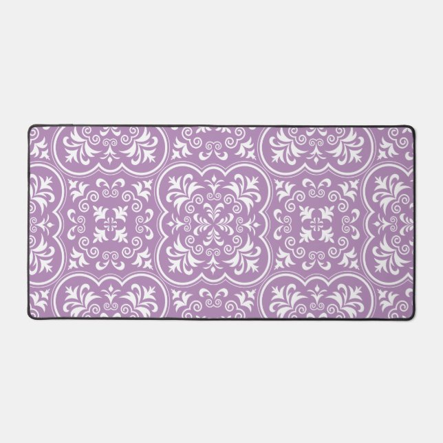 Damask African Violet Exclusive Monochrome (Recto)