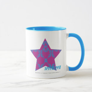 Damask Aqua-Purple 3 Mug