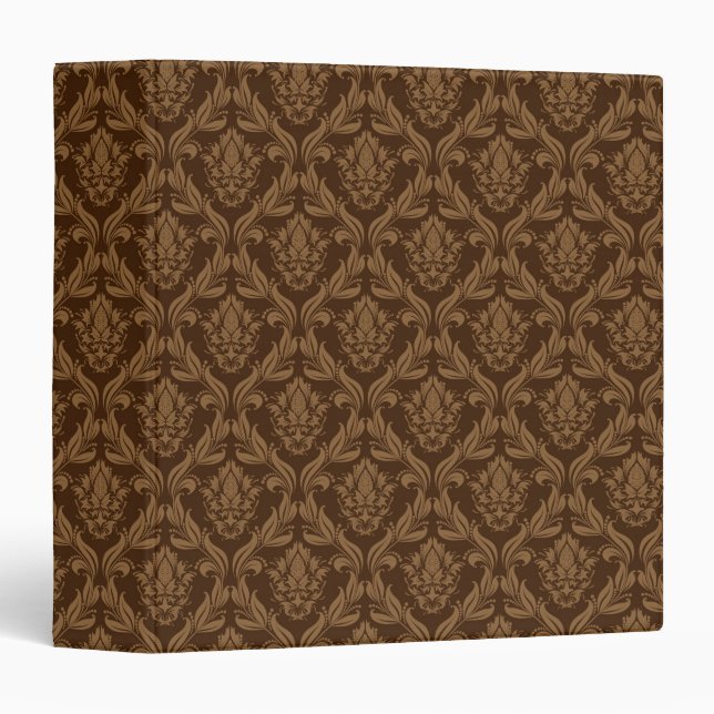 Damask background 2 binder (Front/Spine)
