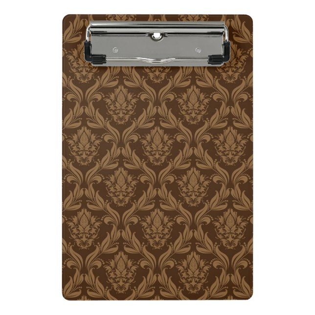 Damask background 2 mini clipboard (Front)