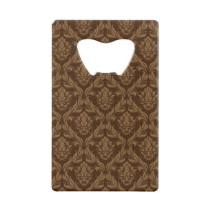 Damask background 2 wallet bottle opener