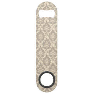 Damask background speed bottle opener
