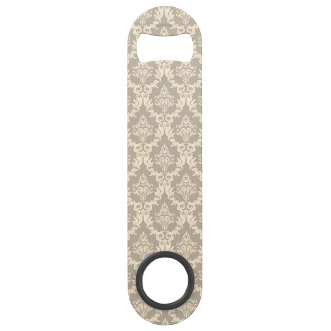 Damask background speed bottle opener (Front)