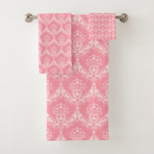 Damask Bath Towel Set