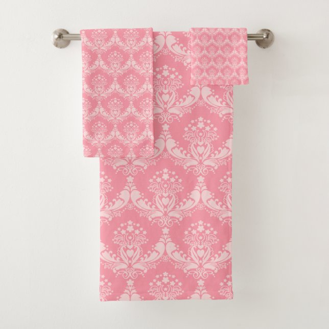 Damask Bath Towel Set (Insitu)