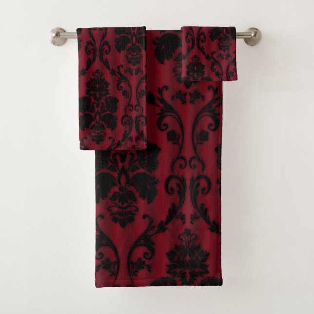 Damask Bath Towel Set (Insitu)