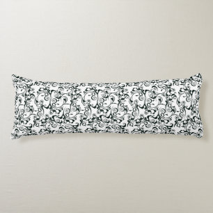 Damask Body Pillow