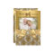Damask & Bow Photo Gold 50th Anniversary Invite
