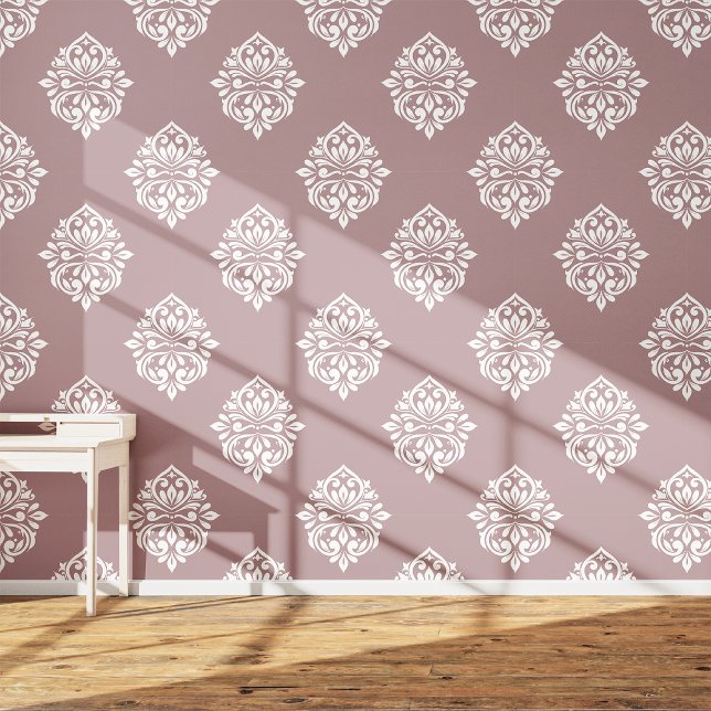 Damask Classic Regency Dusty Pink Wallpaper (Creator Uploaded)