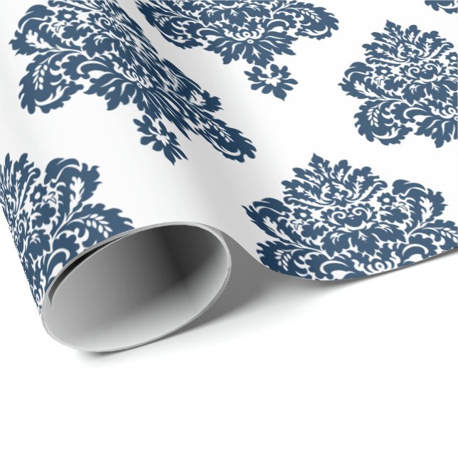 Damask Elegant Pattern Wrapping Paper (Roll Corner)