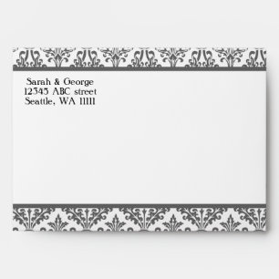 damask envelopes