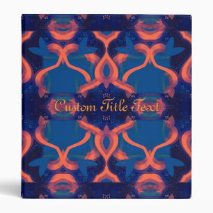 Damask Exotica Art Album Portfolio Classeur
