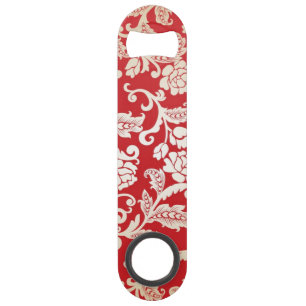 Damask floral background pattern bar key