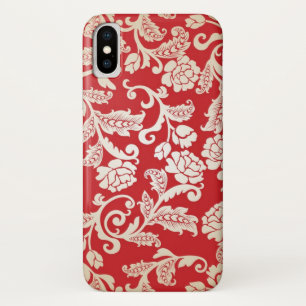Damask floral background pattern Case-Mate iPhone case